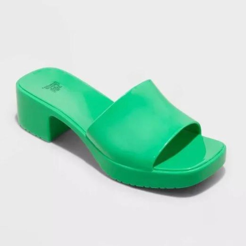 Wild Fable Green Heels